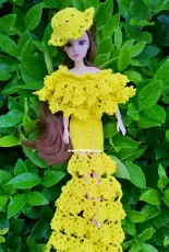 one more  dress for Barbie girl