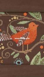 Mill Hill DM30-1813 - Orange Bird by Debbie Mumm PCS
