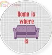 Daily Cross Stitch - Couch
