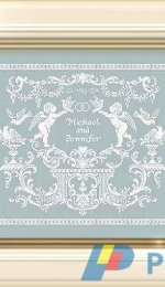 Ellen Maurer Stroh EMS 098 White Wedding PCS
