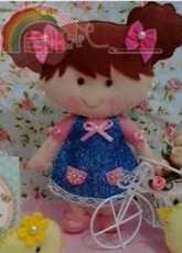 Atelie Mamãe Coruja-Jana Santos- Soft Doll Sofia-Free Pattern/Portuguese
