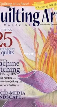 Quilting Arts  Issue 80 - April/May 2016