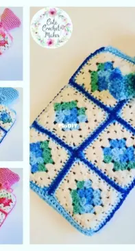 Cute Crochet Makes  Cath Kidston Inspired crochet hot water bottle cover