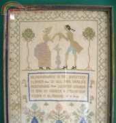 1929 Sampler Remembrance Is the Sweetest Flower