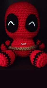 Stitched Love Crochet - Deadpool