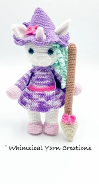 Whimsical Yarn Creations - Christina Marie - Caprina the Unicorn