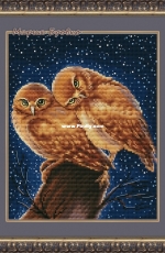 Owls in Love by Maria Brovko