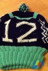 The 12th Man Fans of Seattle Hat by Becky Greene-Free