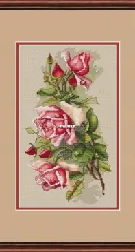Paradise Stitch - Vintage Roses by Olga Lankevich