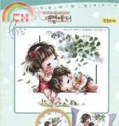 Cross Design S3214 Sky Love