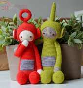 MyKrissieDolls - Kristel Droog - Teletubbies Po and Dipsy Lalylala Modification
