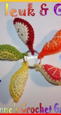 Yvonnes Crochet Art - Yvonne Blanker - Fruit is fun - Fruit is Leuk - Dutch