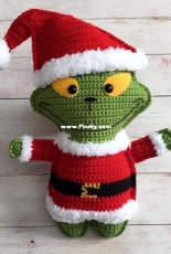 Spin a Yarn Crochet - Jillian Hewitt - The Grinch - Free