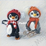 AuntieBeeToys - Yana Martovytska - Tinky Winky Penguins - Яна Мартовицкая - Пингвинята Тинки Винки - Russian