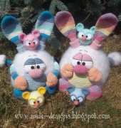 Mala Designs -Mandy Herrmann - Funny cuddly bunnies -German
