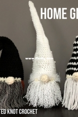 Twisted Knot Crochet - Cassie Stebelton - Home Gnome