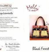 Melly & Me - Black Florest Bag