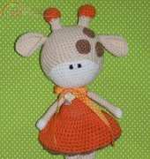 Julisiowo - Julio Toys - Monika Miszczuk - Crochet doll Mimi Giraffe