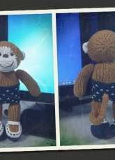 Just another knitted monkey