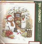 Dimensions 8817 Garden Shed Snowman XSD