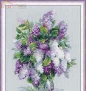 Riolis 1447 - Bouquet with Lilacs