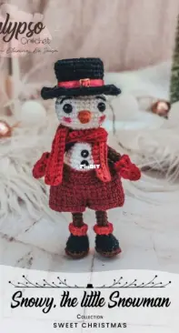 Calypso Boutiquee - Geraldyn Chirinos De Sousa - Collection Sweet Christmas - Snowy the Little Snowman