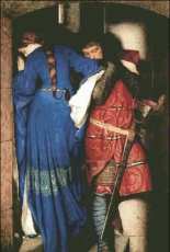 HAED HAESFWB 125 Meeting on The Turret Stairs by Frederick William Burton