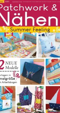 Patchwork and Nahen/ Patchwork and Sewing 3/2021 - German