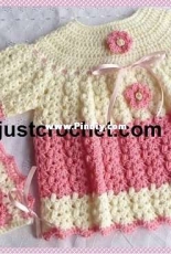 Angel Top and Bonnet Baby Crochet Pattern - justcrochet1 - 101