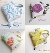 Book bag Lilly blossom