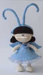 Simply toys 13 - Olga Morgunova - Pebble doll butterfly