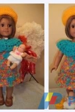 Crochetville Community -Darlene Cutler- Mommy's Little Girl  for18"inch AD-Free