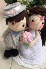 bridegroom and bride
