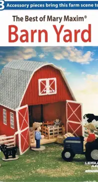 Mary Maxim Plastic Canvas the Best of Mary Maxim Barn Yard