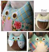 Virginia Lindsay-Max the Owl Pillow