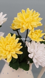 Pippa Patterns Crochet - Connie Rockliff - Chrysanthemum
