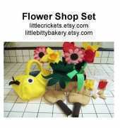 LittleCrickets -Flower shop set