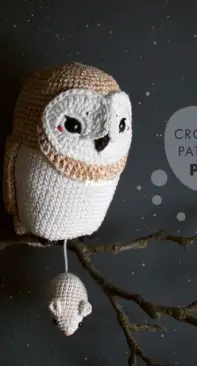 Lalylala - Lydia Tresselt - Barn Owl Olivia Musical Toy - Kerkuil Olivia Muzikaal Speelgoed - Dutch
