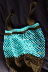 Crocheted market bag