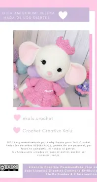 Kalu Crochet - Andry Pinzon - Helena Tooth Fairy - Helena Hada de los Dientes - Spanish