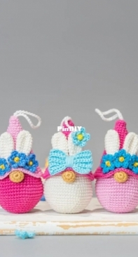 Mufficorn - Olga Chemerys - Olga Chemerys - Keychain Gnoms Rabbits