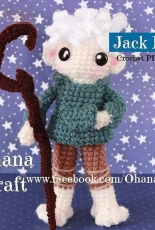 Jack Frost crochet pattern by ohana craft