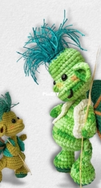 Wilozy Crochet - Huyen Tran Thuong - Smiley, the Grass Goblin
