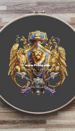 World of Warcraft - Crest / Banner of the Alliance- Viktoriya Dzhukayev