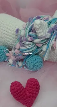 Angeles crochet con amor - Angie Mottura -  Sleepy unicorn - Unicornio dormido - Spanish - Free