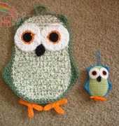 Potholder owl english