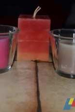 bougies simples mais faites maison