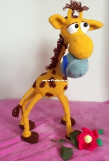 Ildikko - Geoffrey the Giraffe by Wendy