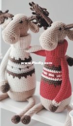 Firefly Crochet - Richard I and Richard II The Moose