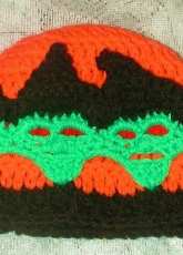 Spider Mambo Designs -Witch Hat A Creepy Beanie Or Ear Warmer
